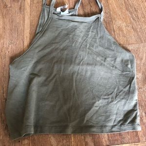 Army green tank top!